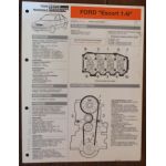 Escort 1.4i -  Fiche Technique Ford