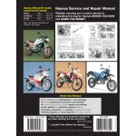 TZR125 87-93 and DT125R X 88-07 Revue technique YAMAHA Haynes Anglais