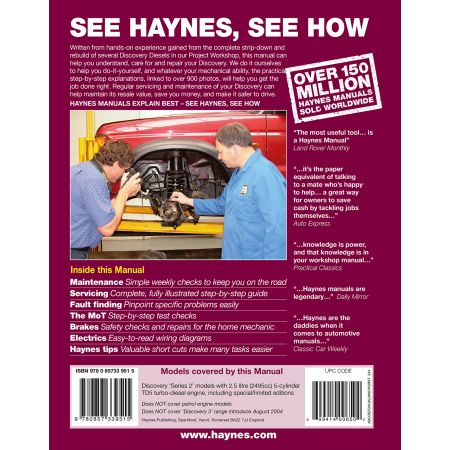 LAND-ROVER Discovery Diesel 1998-2004