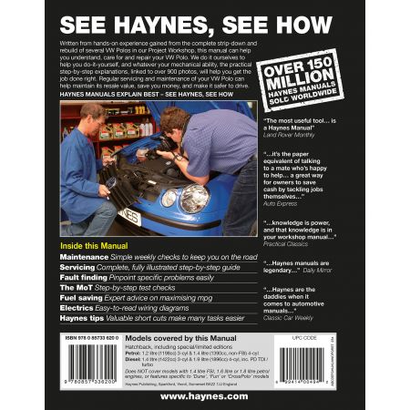 VW VOLKSWAGEN Polo Petrol Diesel 51 to 59 2002-2009