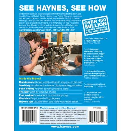 revue technique BMW 3-Series 2005-09/2008