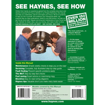 revue technique FORD Focus 2011-2014