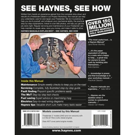 revue technique LAND-ROVER Freelander 11/2006-2014