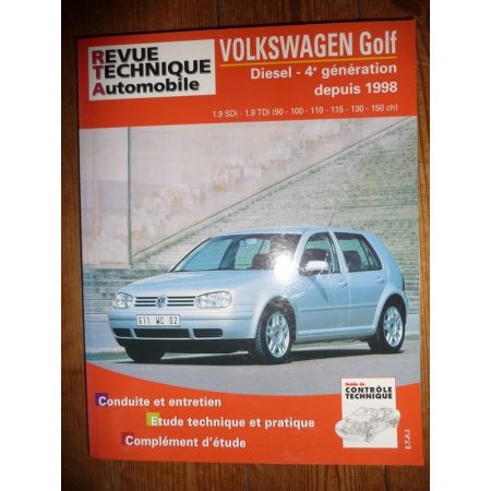 Golf IV Die 98- Revue Technique Volkswagen