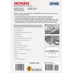 TRX500 Foreman 05-11 Revue technique Clymer HONDA Anglais