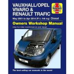 revue technique OPEL VIVARO - RENAULT Trafic Diesel Mai 2001-Avril 2014