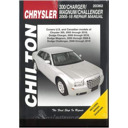 300 Charger Magnum 05-18 Revue Technique Haynes Chilton CHRYSLER Anglais