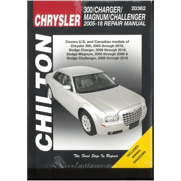 300 Charger Magnum 05-18 Revue Technique Haynes Chilton CHRYSLER Anglais