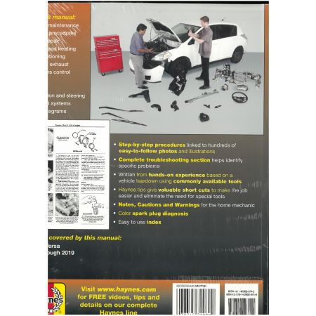 Versa 07-19 Revue technique Haynes NISSAN Anglais