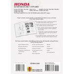 XL/XR/TLR125-200 79-03 Revue technique Clymer HONDA Anglais