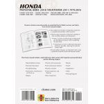 Twinstar, Rebel 250 & Nighthawk 250 78-03 Revue technique Clymer HONDA Anglais