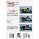 Vintage British Street Bikes Revue technique Clymer Anglais