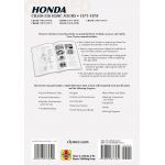 revue technique HONDA 350-550cc Fours 1972-1978  CB350F 72-74 , CB500 71-73 , CB550F 75-77 , CB400F 75-77 , CB550 74-78