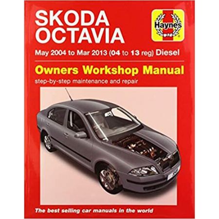 Octavia 04-13- Revue technique Haynes SKODA  Anglais