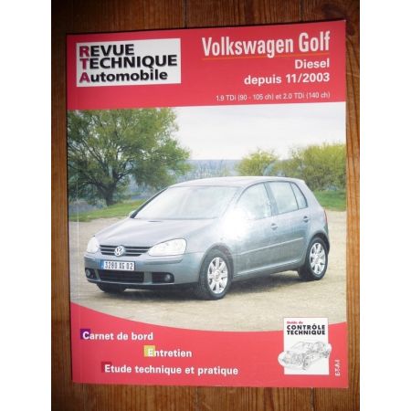 Golf 03- Revue Technique Volkswagen