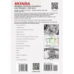 TRX400EX Fourtrax Sportrax - TRX400X 99-14 Revue technique Clymer HONDA Anglais