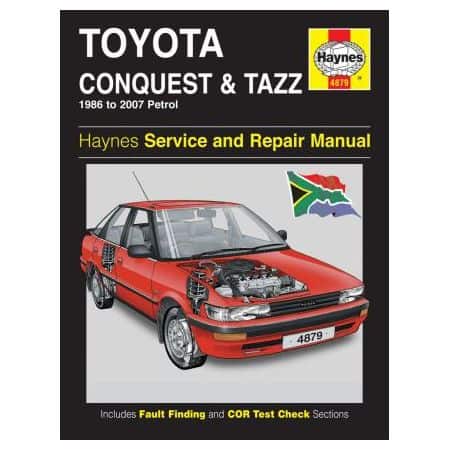 Conquest Tazz 86-07 - Revue technique Haynes TOYOTA Anglais
