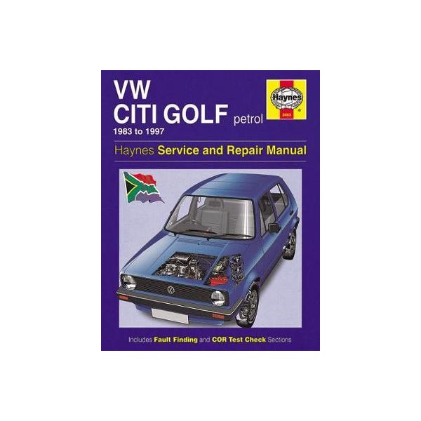 Citi Golf - South Africa - Revue technique Haynes VW Anglais