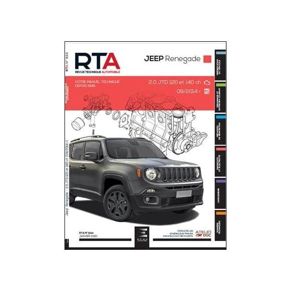 RENEGADE  2.0 JTD 14-   Revue Technique JEEP