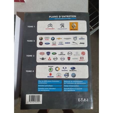 Plan Entretien VL-VU T234 - Manuel Atelier