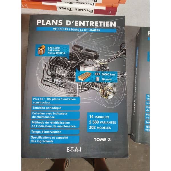 Plan Entretien VL-VU T3 - Manuel Atelier