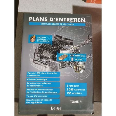 Plan Entretien VL-VU T234 - Manuel Atelier