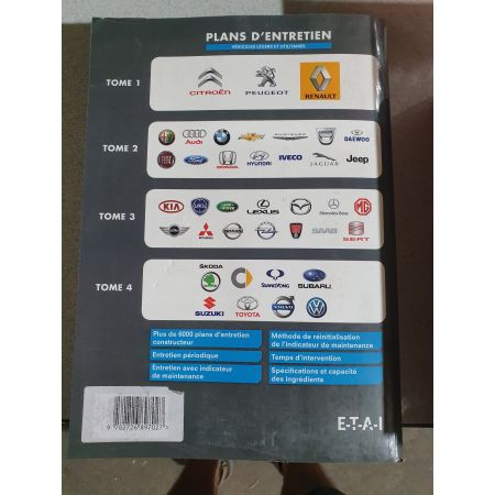 Plan Entretien VL-VU T234 - Manuel Atelier