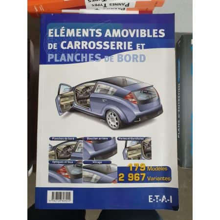 Elements Carrosserie et tableaux - Manuel Atelier