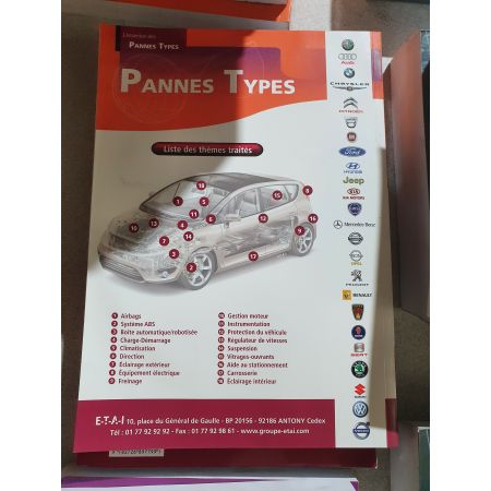 Pannes types T4-V1 - Manuel Atelier