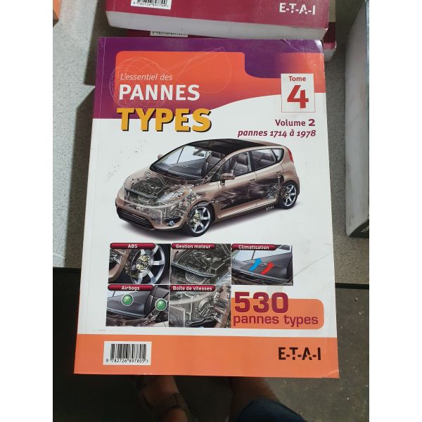 Pannes types T4-V2 - Manuel Atelier