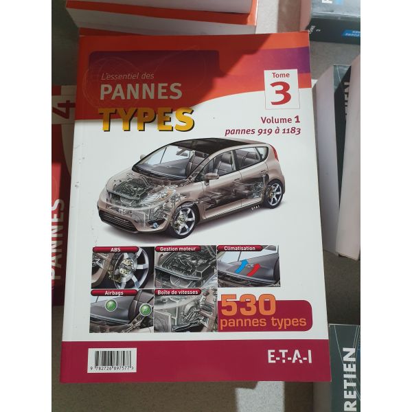 Pannes types T3-V1 - Manuel Atelier