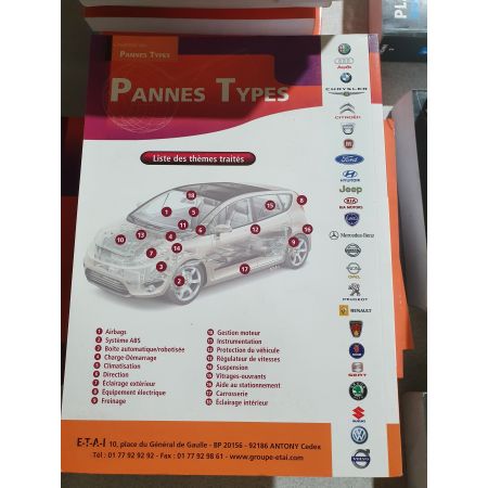 Pannes types T3-V2 - Manuel Atelier