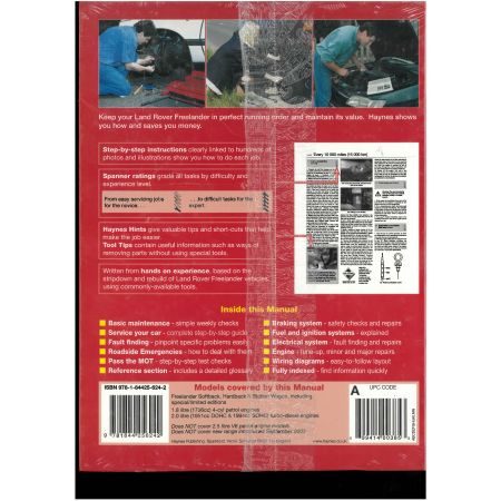 LAND ROVER DEFENDER RESTORATION Revue Technique Haynes LAND ROVER Anglais