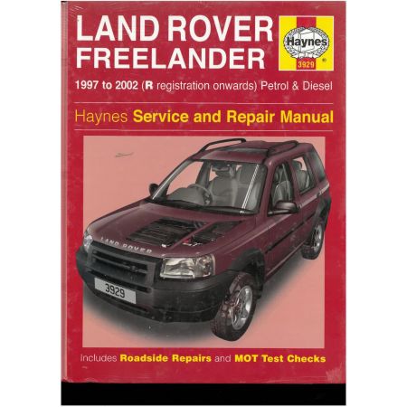 LAND ROVER FREELANDER 97-02 - Revue Technique Haynes LAND ROVER Anglais