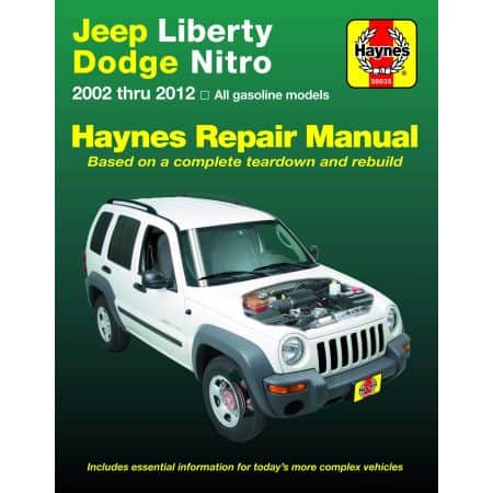 Jeep Liberty 2002-2012 & Dodge Nitro 2007-2011  RTH50035 - Revue Technique Haynes Anglais