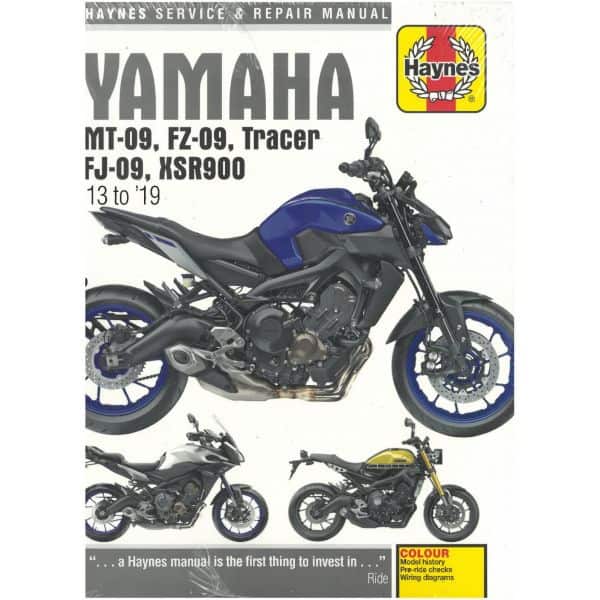 MT09-FZ9-Tracer-FJ09-XSR900 13-19 - Revue technique Haynes HONDA Anglais