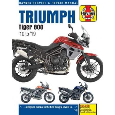 TRIUMPH TIGER 800 de 2010 à 2019  RTH-TIGER800-1019 - Revue Technique Haynes Anglais