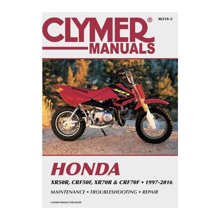 HONDA Xr50r-Crf50f-Xr70r-Crf70f 2010-2016  RCLYM319-3- Revue Technique Haynes Clymer Anglais