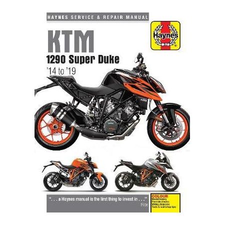 KTM 1290 Super Duke 2014 à 2019  RTH06473 - Revue Technique Haynes Anglais