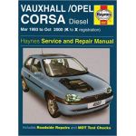 OPEL / VAUXHALL CORSA de 1993 à 2000  RTH04087 - Revue Technique Haynes Anglais