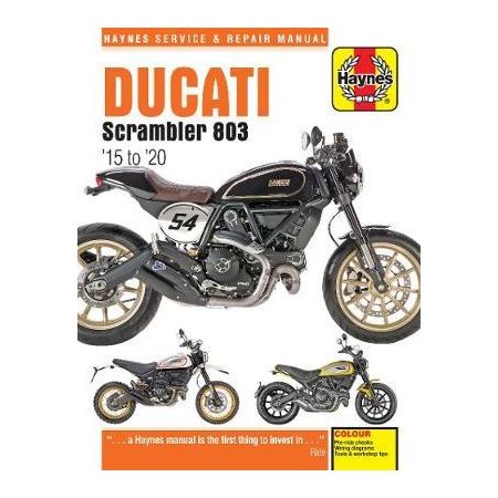 DUCATI Scrambler 803  2015-2020  RTH06466 - Revue Technique Haynes Anglais