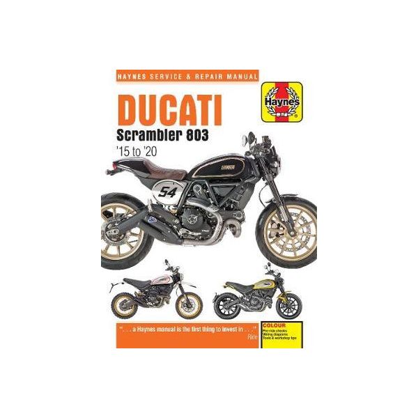 DUCATI Scrambler 803  2015-2020  RTH06466 - Revue Technique Haynes Anglais