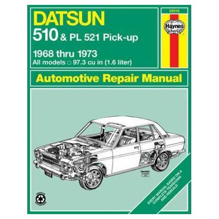 DATSUN 510 et 521 Pick-up de 1968 à 1973  RTH28018 - Revue Technique Haynes Anglais