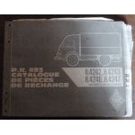 RENAULT PR 693  R4242 - R4243 - R4246 - R4547  CP-REN-PR693 - Catalogue Pièces