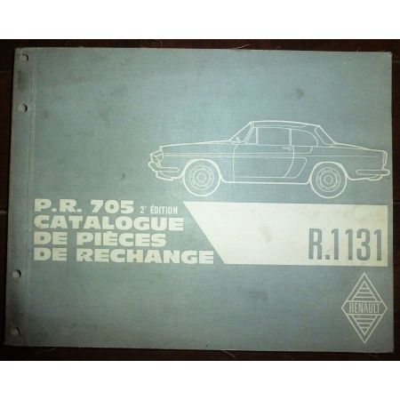 RENAULT PR 705  R1131  CP-REN-PR705 - Catalogue Pièces