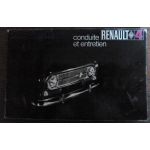 RENAULT R4  ME-REN-R4 - Manuel Entretien