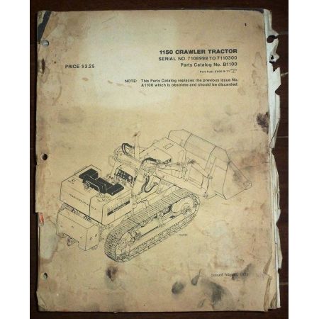 CASE CRAWLER TRCTOR 1150  CP-CASE-1150 - Catalogue Pièces