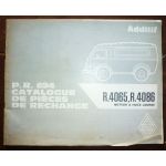 RENAULT PR 694 - Additif  R4065 - R4086  Moteurs a huile lourde  CP-REN-PR694A - Catalogue Pièces