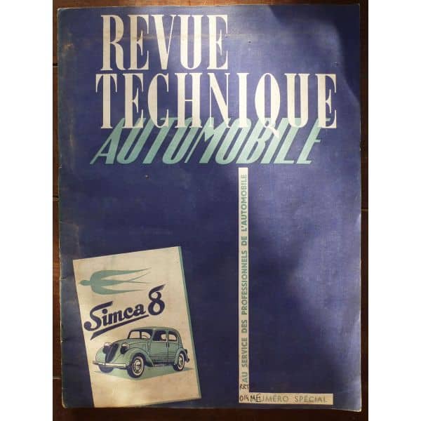 SIMCA 8  RRTA0014ME - réédition