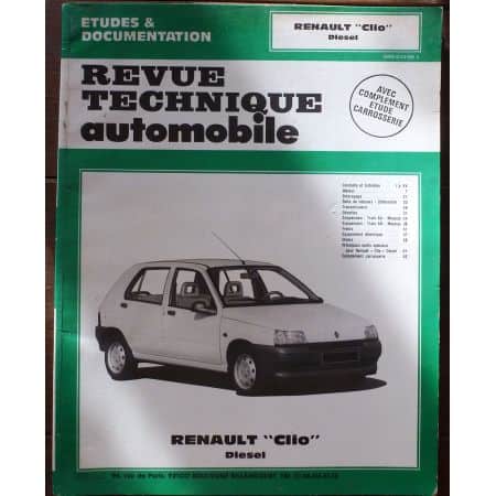 RTA Revues techniques RENAULT CLIO Diesel  RRTA0534.1 - Réédition